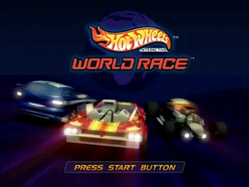 Hot Wheels - World Race screen shot title